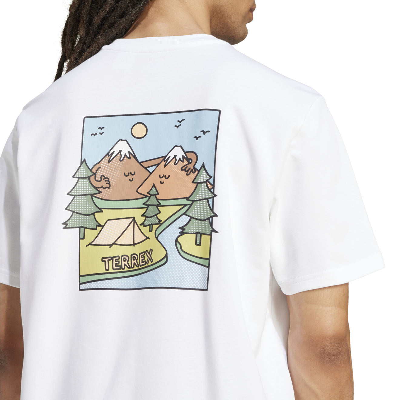 Adidas Terrex XPL Tee Aerordy White - Parasol Store