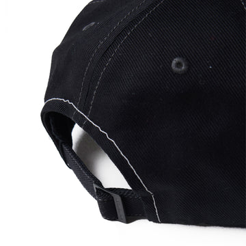 And Wander Cotton Twill Cap Black - Parasol Store