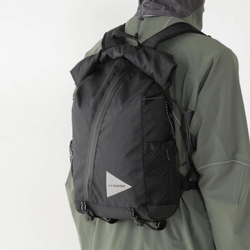 And Wander Ecopak 18L Backpack Black - Parasol Store