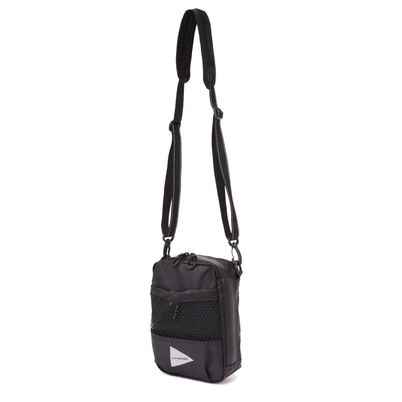 And Wander Ecopak Sholder Pouch Black - Parasol Store