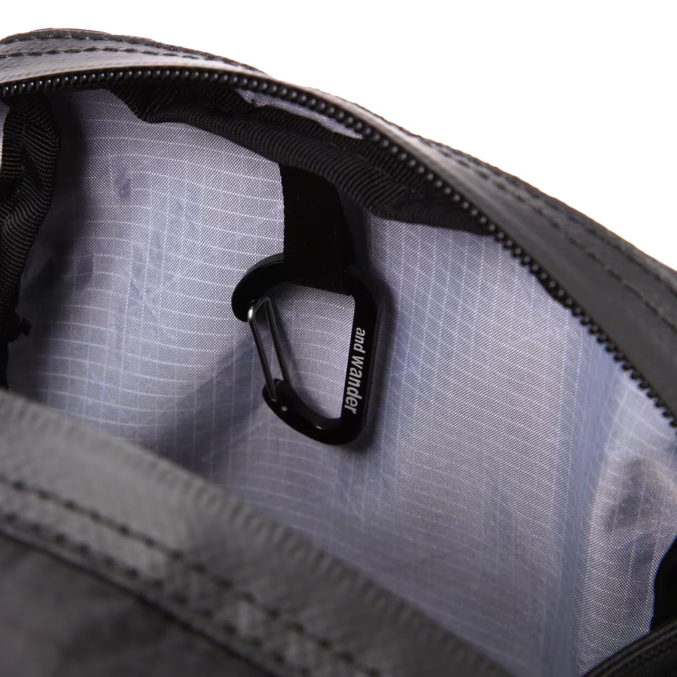 And Wander Ecopak Sholder Pouch Black - Parasol Store