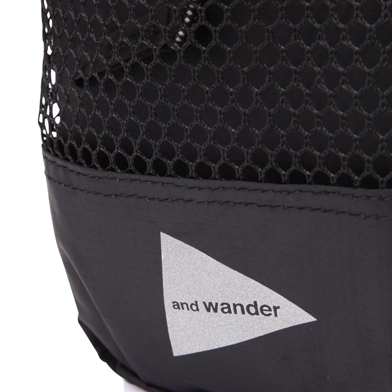 And Wander Ecopak Sholder Pouch Black - Parasol Store