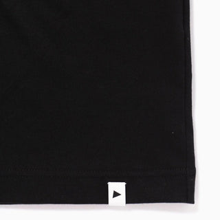 And Wander Gracier Printed T-Shirt Black - Parasol Store