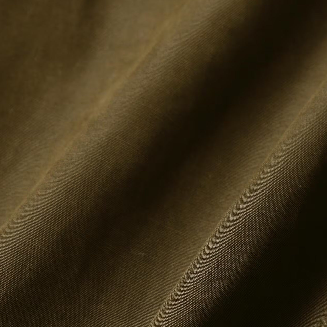 And Wander High Count Cloth Wide Pants Dark Khaki - Parasol Store