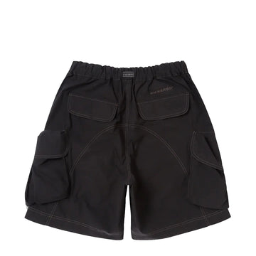 And Wander Multi Pocket Short Pants Black - Parasol Store