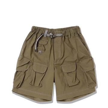 And Wander Multi Pocket Short Pants Khaki - Parasol Store