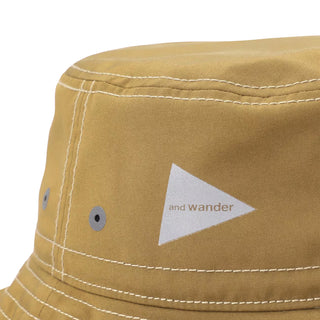 And Wander Pe/Co Hat Dark Beige - Parasol Store