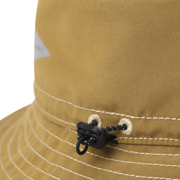 And Wander Pe/Co Hat Dark Beige - Parasol Store