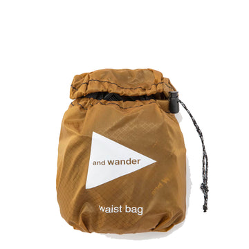 And Wander Sil Waist Bag Yellow - Parasol Store