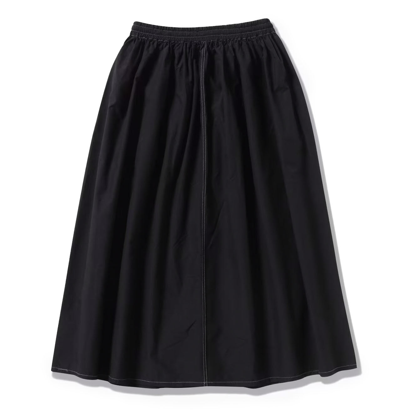 And Wander Womens C/N Rip Skirt Black - Parasol Store