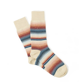 Anonymous Ism Sarape Stripes Crew Oatmeal - Parasol Store