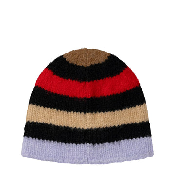 Aries Brushed Stripe Beanie Multi - Parasol Store