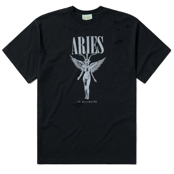 Aries Nirvana SS Tee Black - Parasol Store