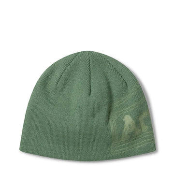 Aries Temple Embossed Skull Beanie Green - Parasol Store