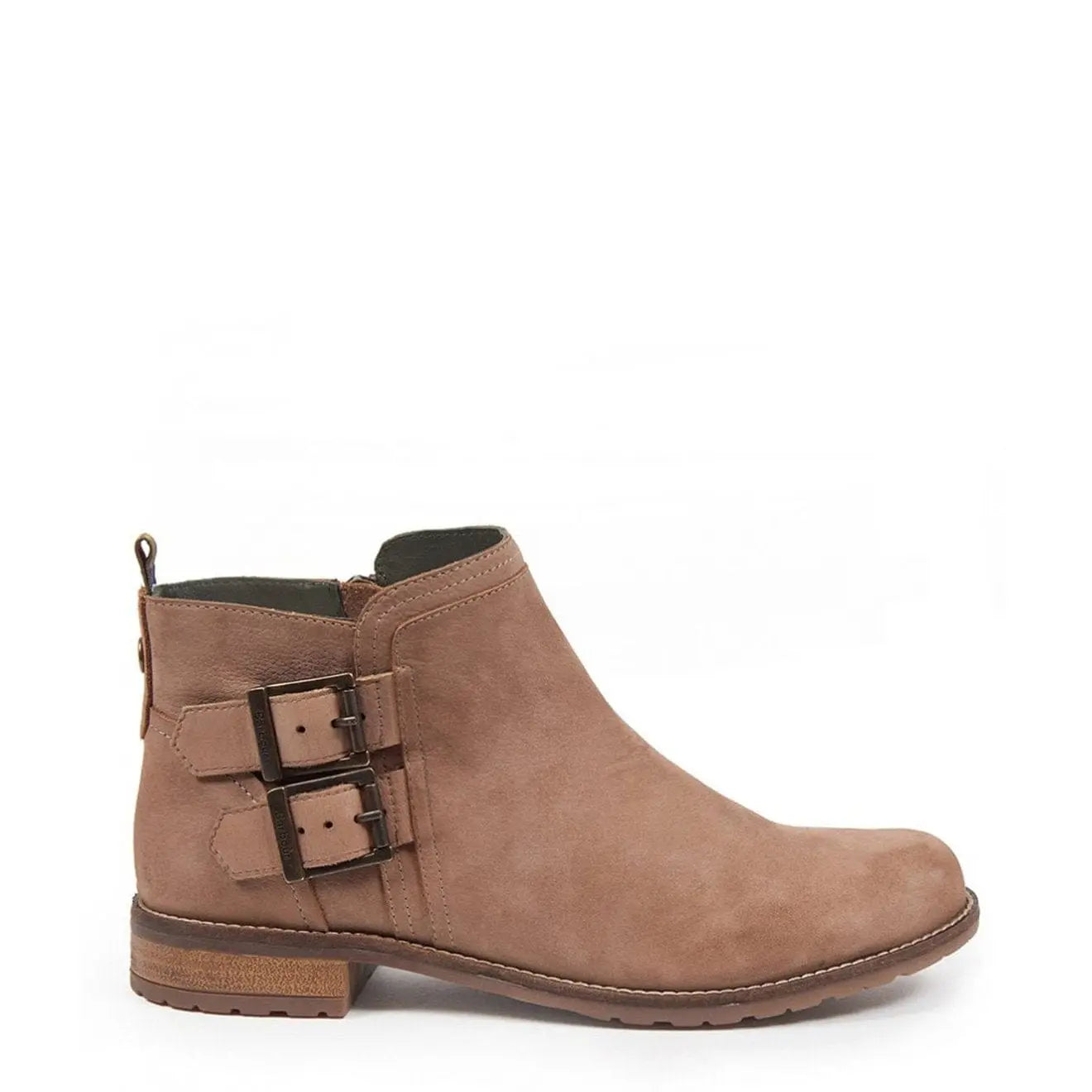 Barbour Womens Sarah Low Buckle Boot Taupe Parasol Store