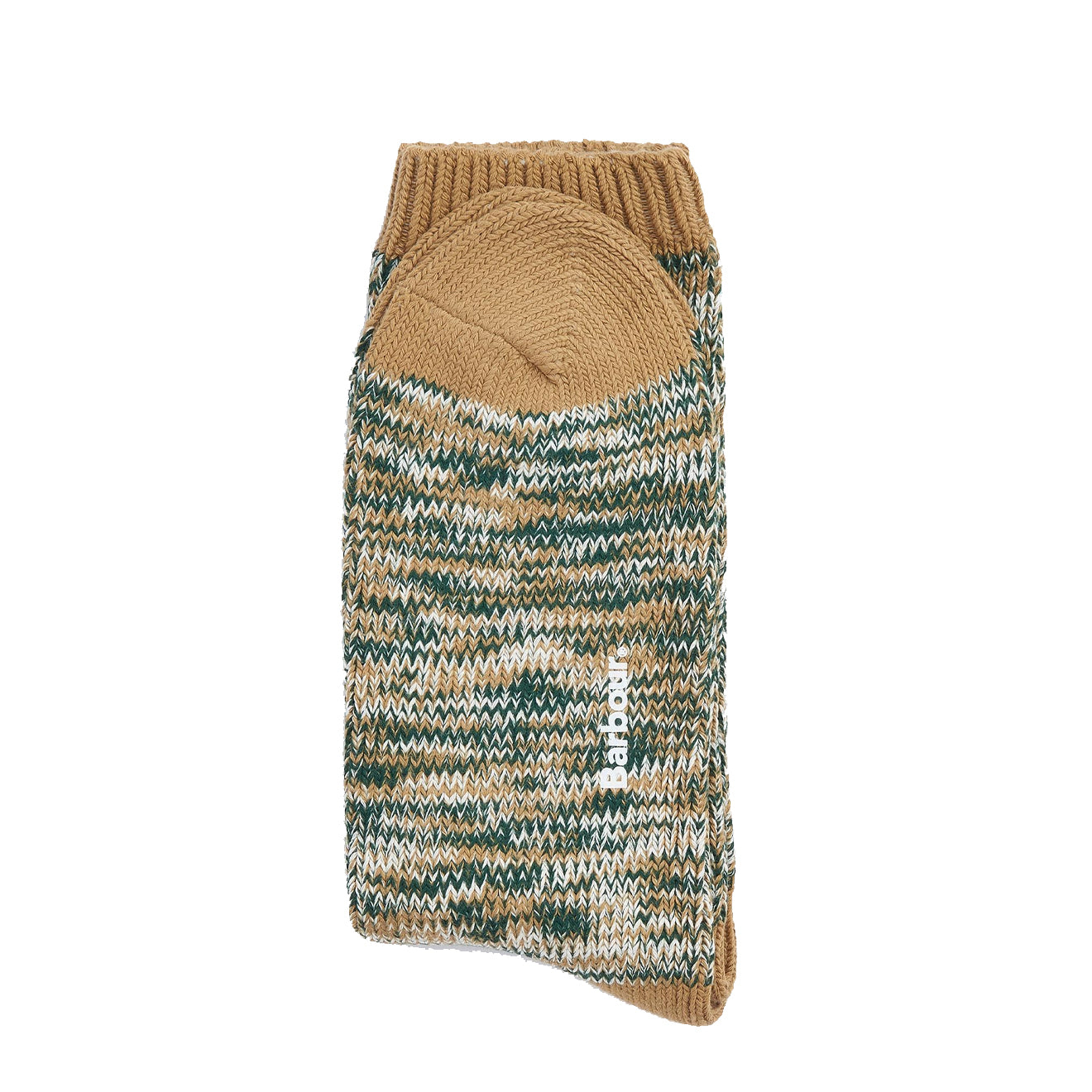Barbour Bedrock Boot Sock Sandstone Mix - Parasol Store