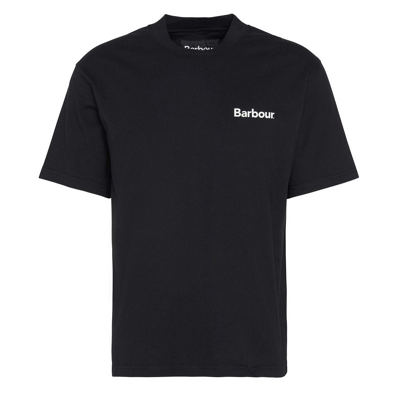 Barbour Bowery Oversized Graphic T-Shirt Black - Parasol Store