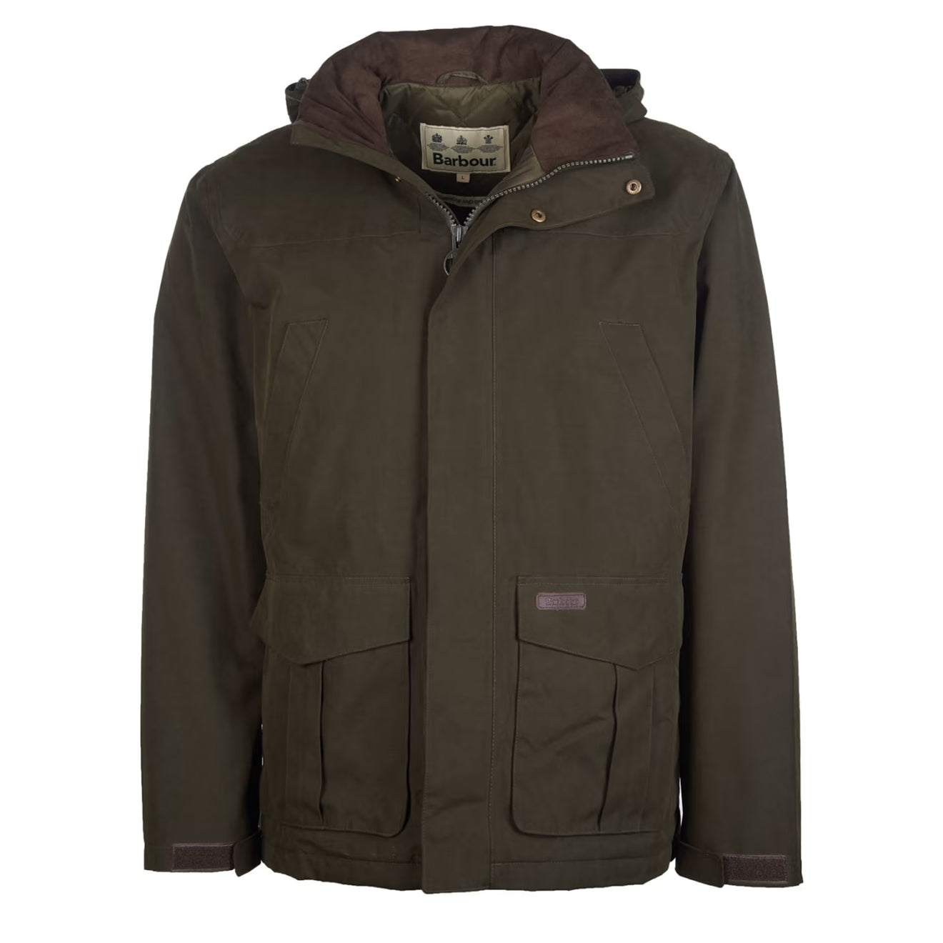 Barbour Brockstone Jacket Dark Olive - Parasol Store