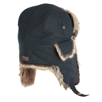 Barbour Cleadon Trapper Black - Parasol Store