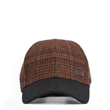 Barbour Clyde Cap Dark Brown - Parasol Store