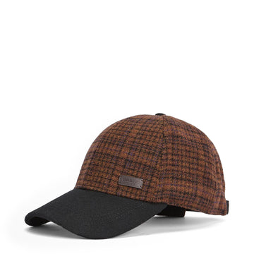 Barbour Clyde Cap Dark Brown - Parasol Store