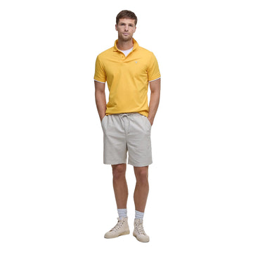 Barbour Cotton Linen Relaxed Short Mist - Parasol Store