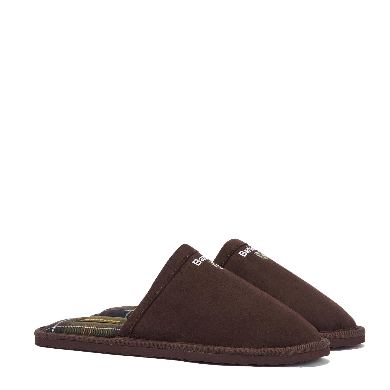 Barbour Everitt Mule Slipper Brown - Parasol Store