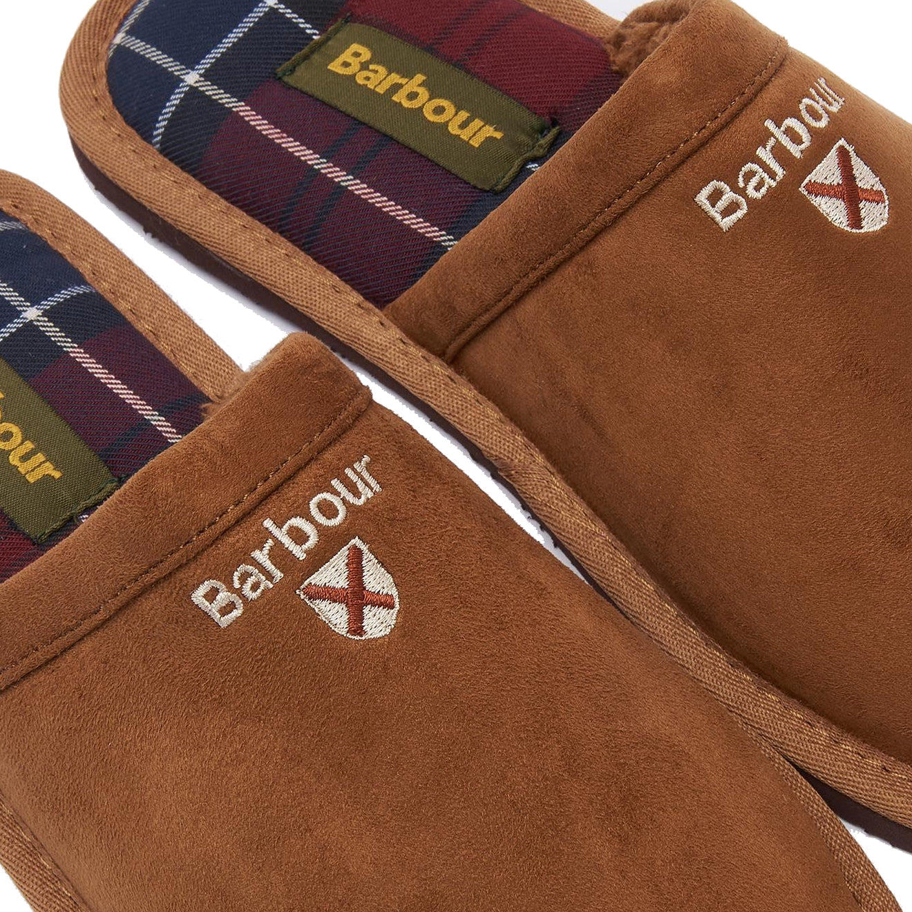 Barbour Everitt Mule Slipper Camel - Parasol Store