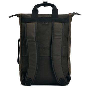 Barbour Field Wax Backpack Olive/Black - Parasol Store