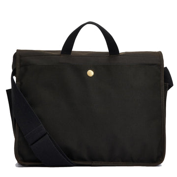 Barbour Field Wax Messenger Bag Olive - Parasol Store