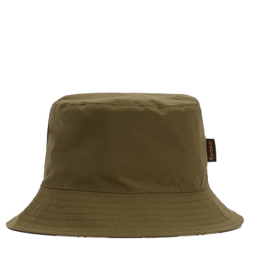 Barbour Hutton Reversible Bucket Hat Fern/Ancient - Parasol Store