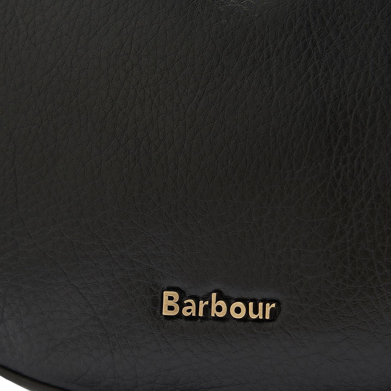 Barbour Laire Leather Sling Bag Black - Parasol Store