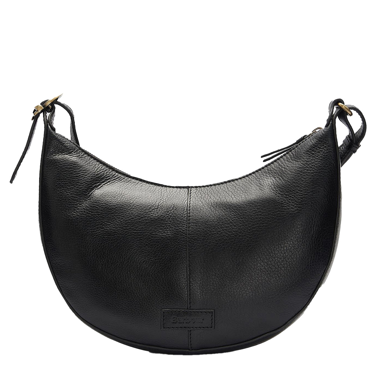 Barbour Laire Leather Sling Bag Black - Parasol Store