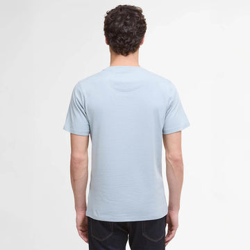 Barbour Logo T-Shirt Mineral Blue - Parasol Store