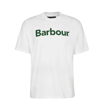 Barbour Pensford Fit T-Shirt White - Parasol Store