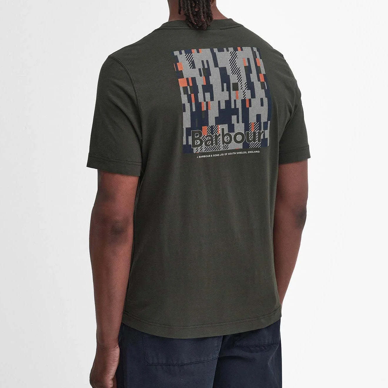 Barbour Pitbright Relaxed T-Shirt Sage - Parasol Store