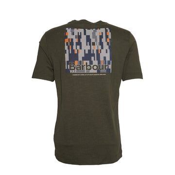 Barbour Pitbright Relaxed T-Shirt Sage - Parasol Store