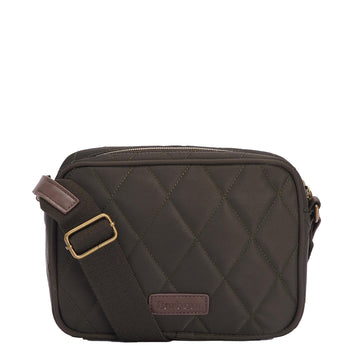 Barbour Quilted Crossbody Bag Olive - Parasol Store
