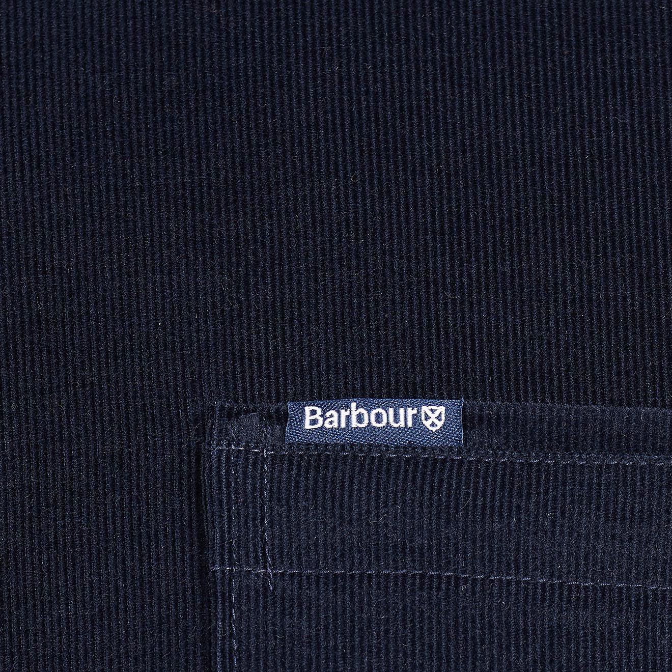 Barbour Ramsey Tailored Checked Shirt Navy - Parasol Store