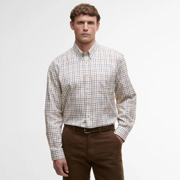 Barbour Sporting Regular L/S Shirt Copper - Parasol Store