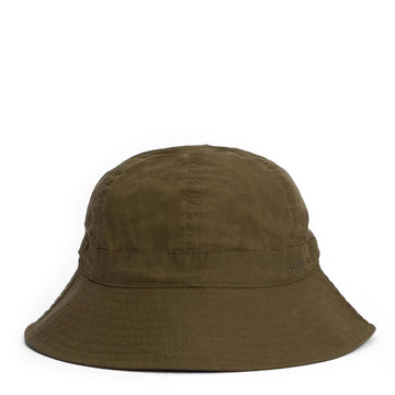 Barbour Transport 6 Panel Bucket Hat Duksy Green - Parasol Store