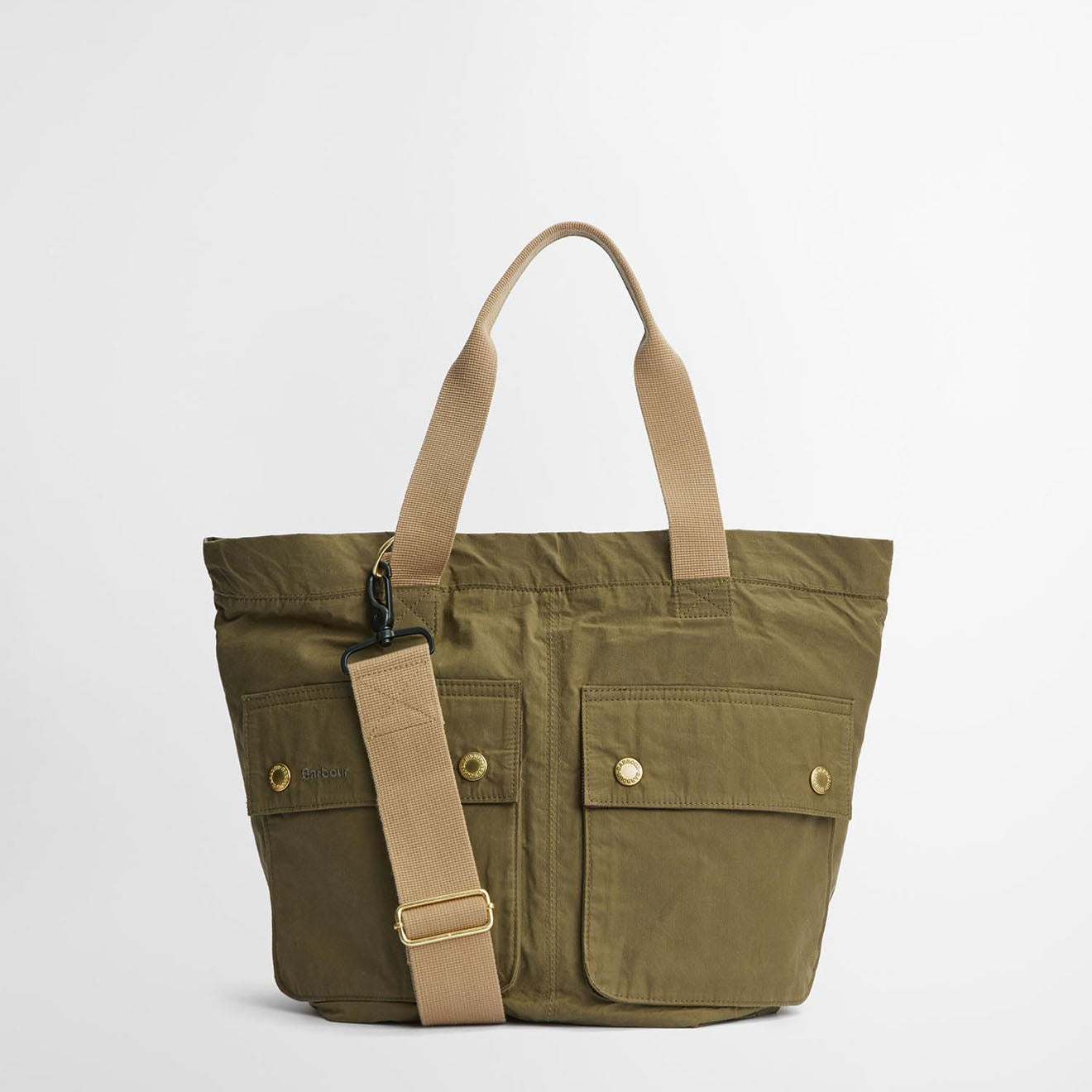 Barbour Transport Carry All Tote Bag Dusky Green - Parasol Store
