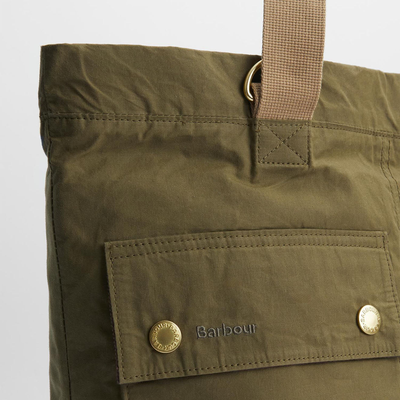 Barbour Transport Carry All Tote Bag Dusky Green - Parasol Store