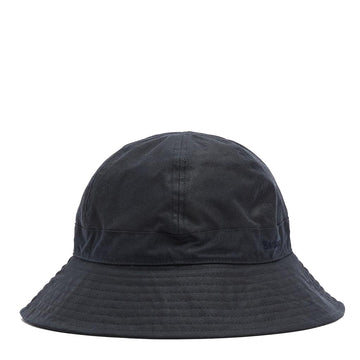 Barbour Transport Waxed Hat Navy - Parasol Store