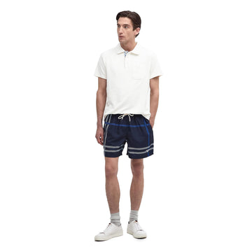 Barbour Twain Swim Short Navy - Parasol Store