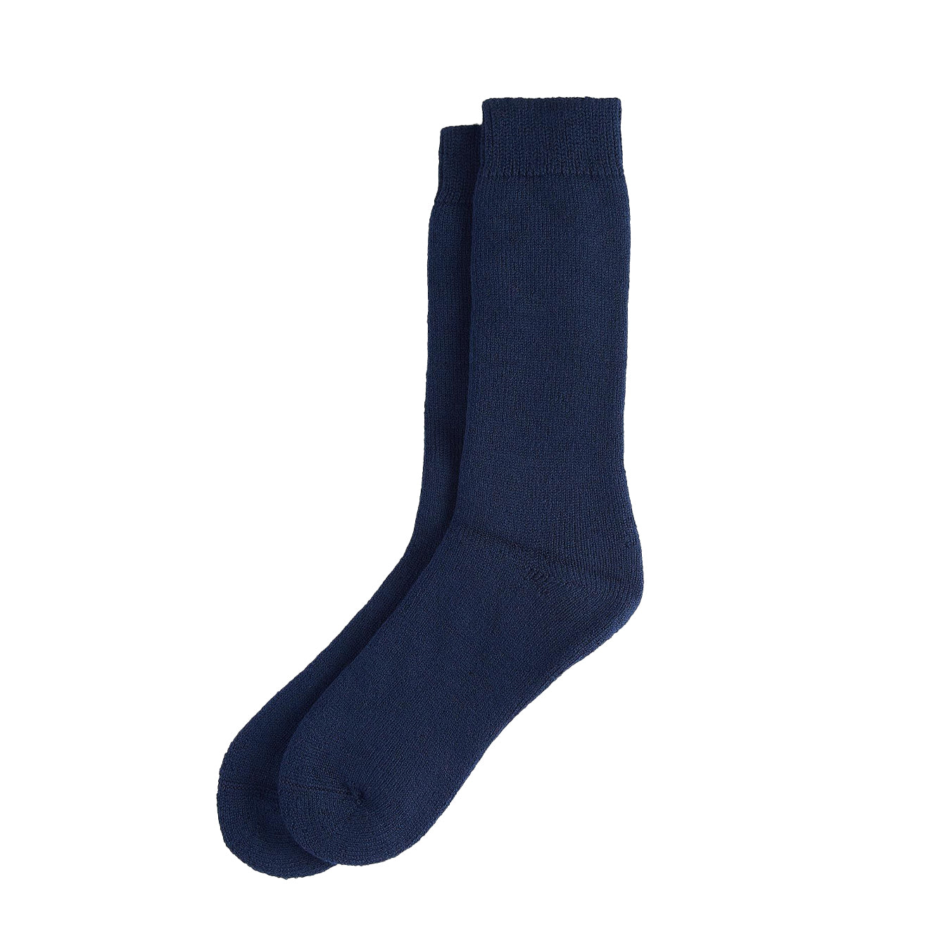 Barbour Wellington Calf Socks Navy - Parasol Store