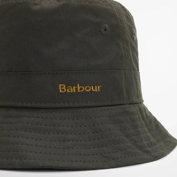 Barbour Womens Belsay Wax Sports Bucket Hat Fern