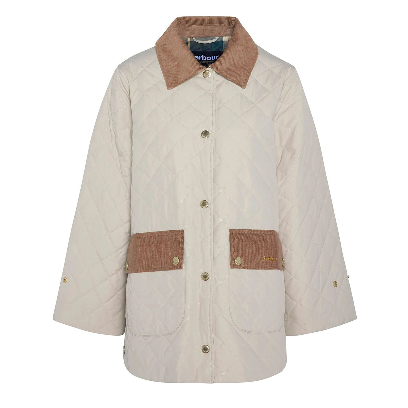 Barbour Womens Corinne Quilt Light Sand/Ancient - Parasol Store