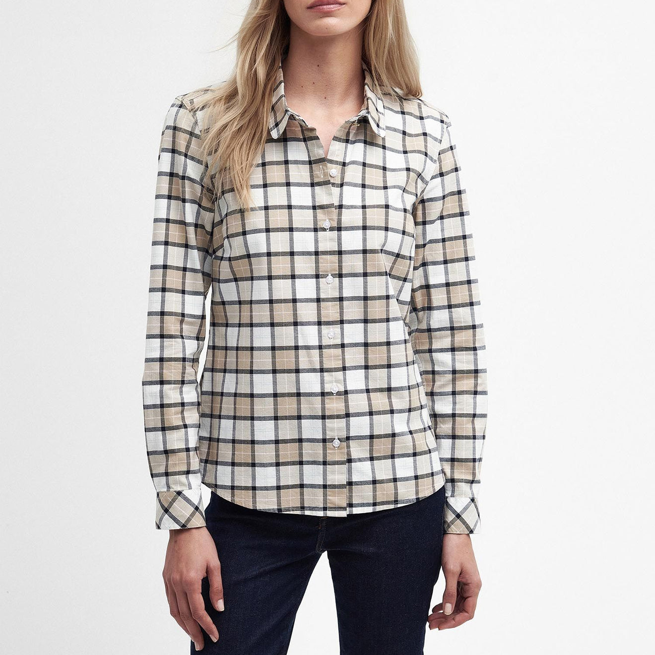 Barbour Womens Daphne Shirt Bay Tartan - Parasol Store