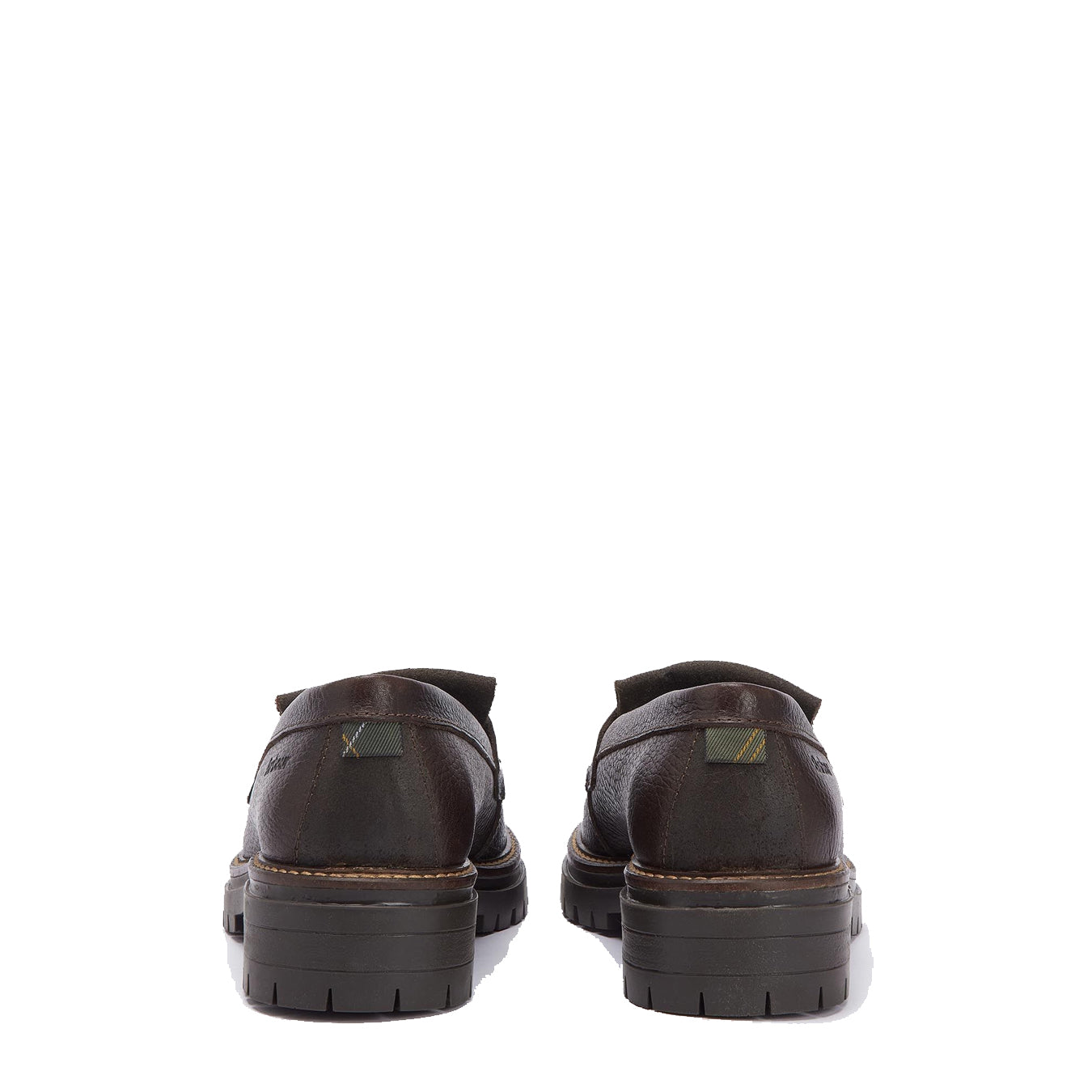 Barbour Womens Dolores Tassel Trim Loafer Dark Brown - Parasol Store